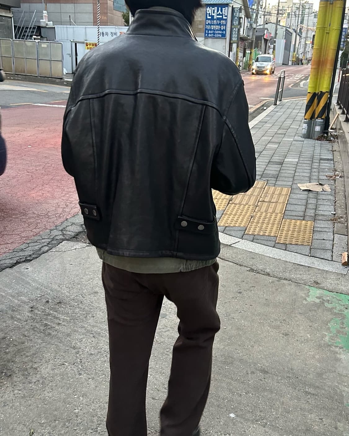 솔리드옴므 레더자켓 상품이미지2