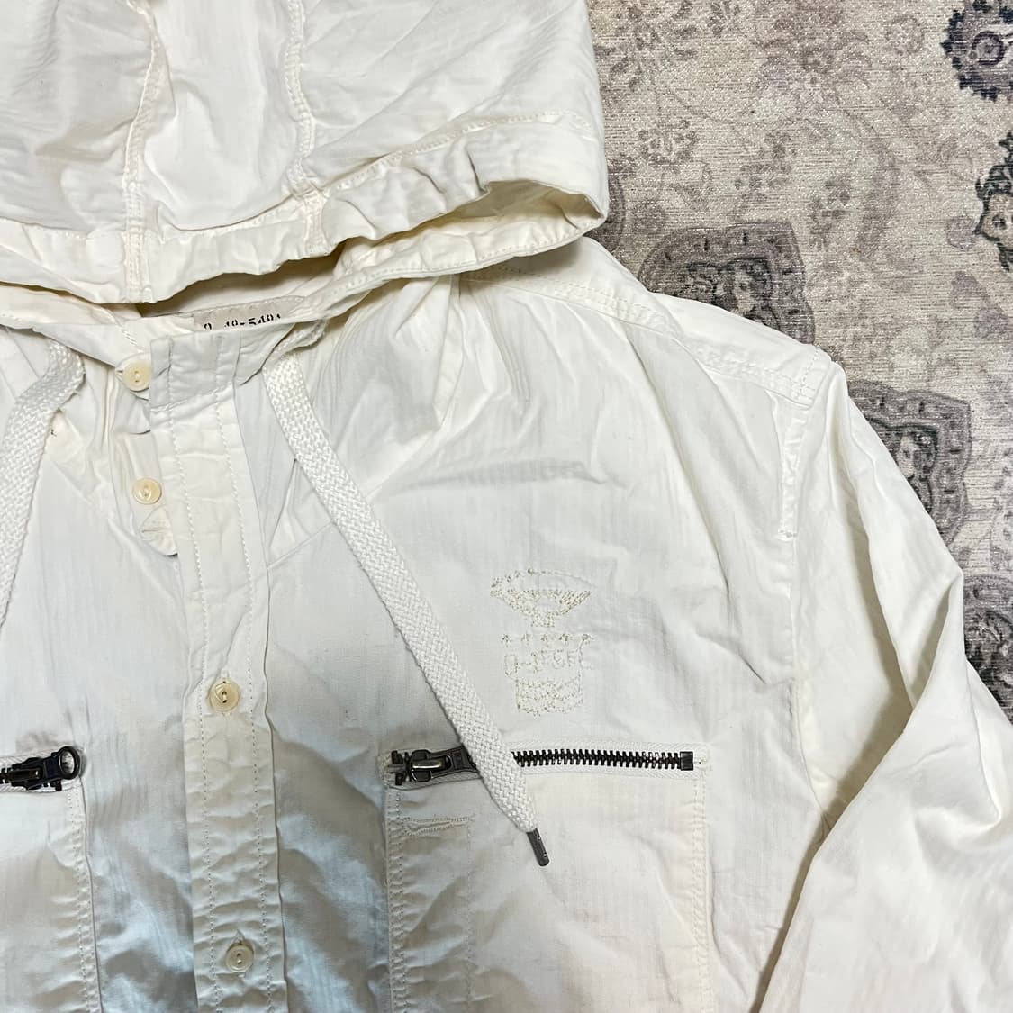 Diesel white hood shirt 상품이미지2