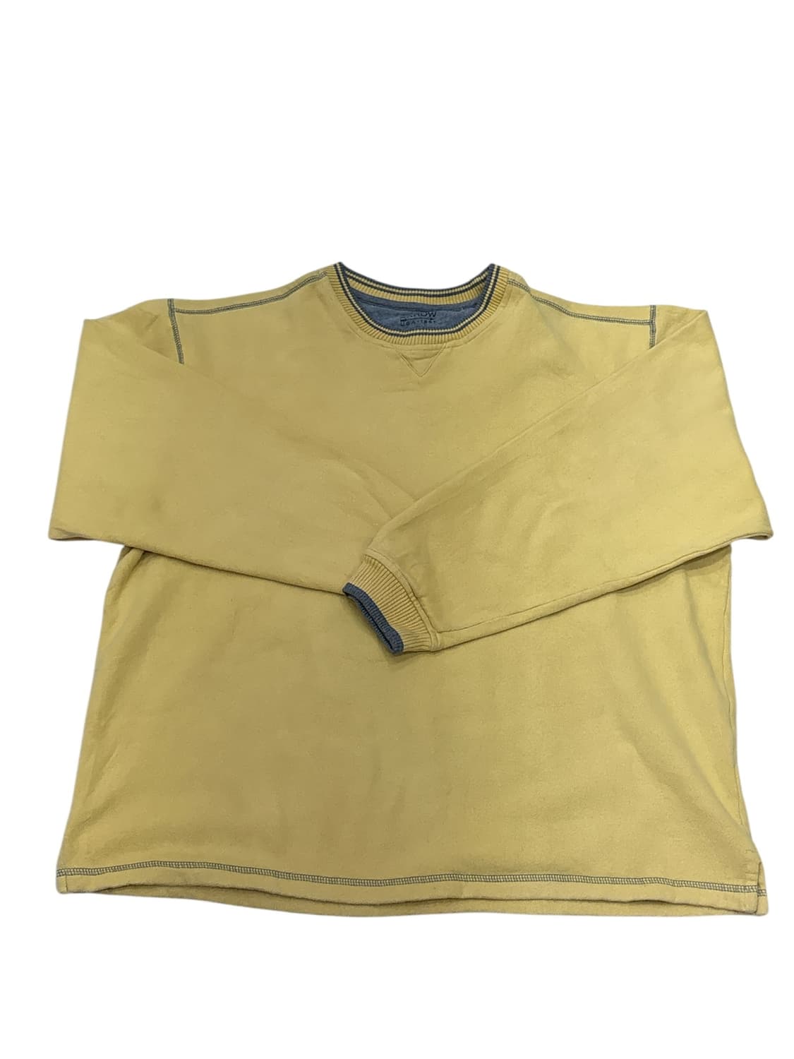 yellow 스티치 오버핏 맨투맨 상품이미지3