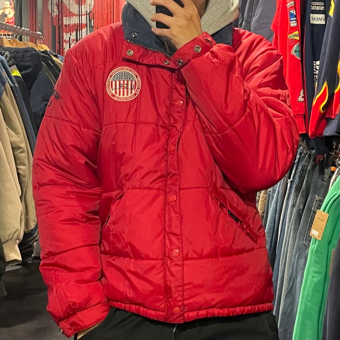 [IM] Polo Jeans 폴로 진 리버시블 패딩(후드O)  상품이미지4