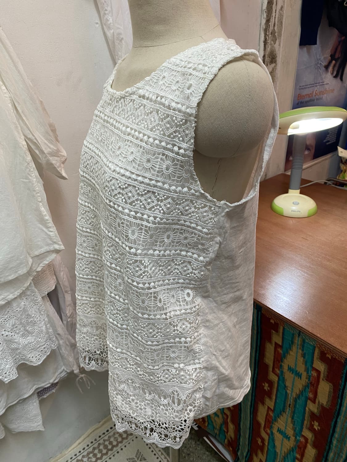 유럽빈티지 펀칭원피스 상품이미지4