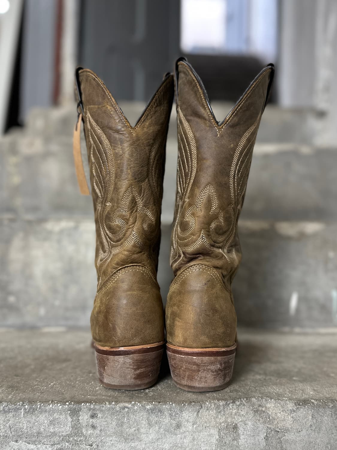 빈티지 스퀘어토 카우보이 웨스턴 부츠 상품이미지7