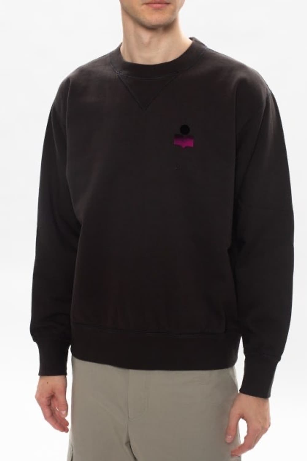 이자벨마랑/ 벨벳 미니 로고 맨투맨 스웻셔츠/ XL 상품이미지9