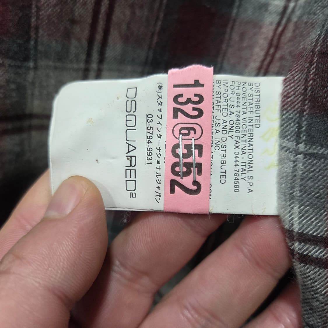 디스퀘아드2 말 가죽 자켓 상품이미지8