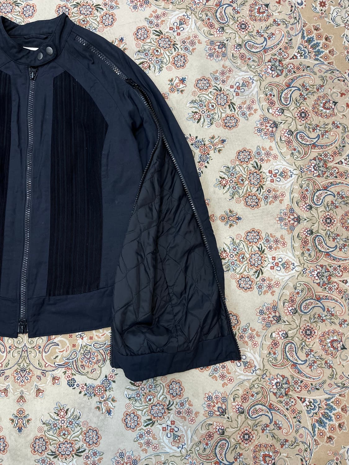 아르마니 익스체인지 지퍼 디테일 바이커 자켓 상품이미지6