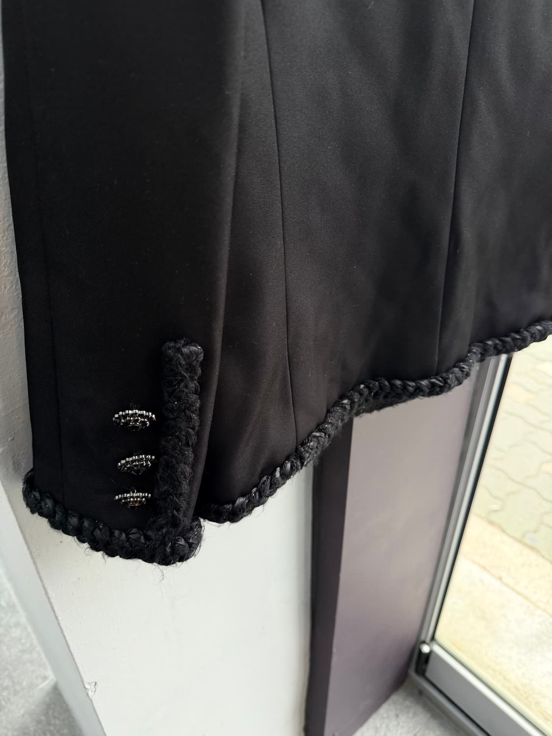 38/ 루이비통 유니폼라인 트위트 비즈 자켓 상품이미지7