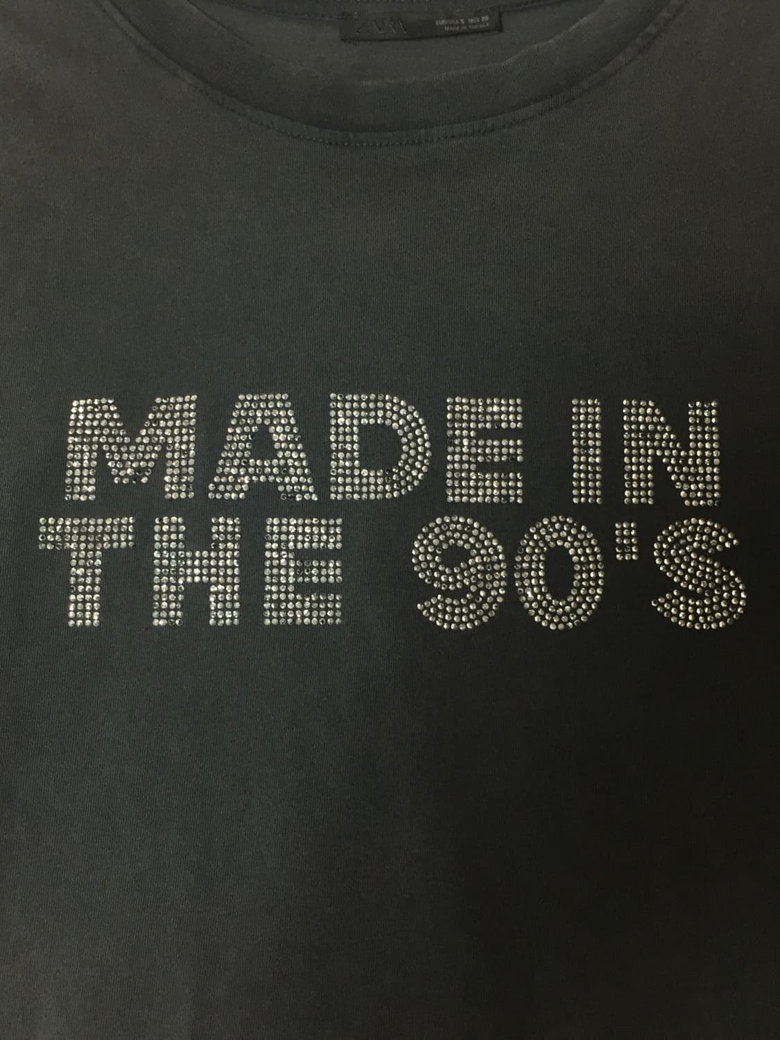 Zara 자라 핫픽스 큐빅 반팔티셔츠 상품이미지5