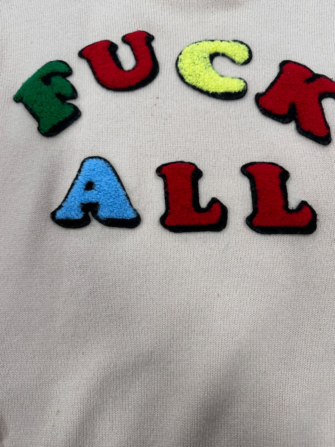 슈프림 x Jamie Reid 퍽 올 스웨터 더스티핑크 상품이미지5