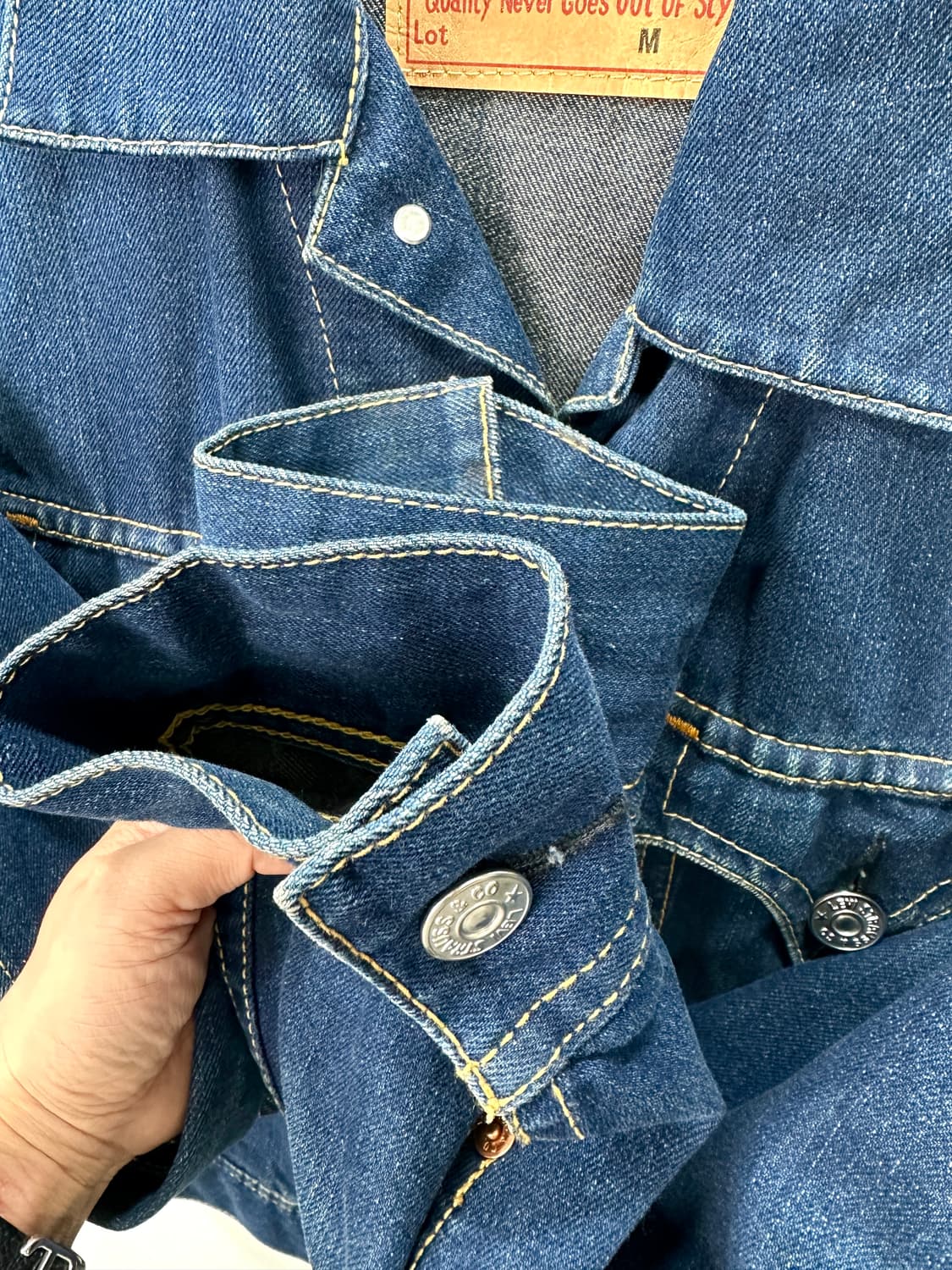 리바이스 타입원 데님자켓 M 상품이미지6