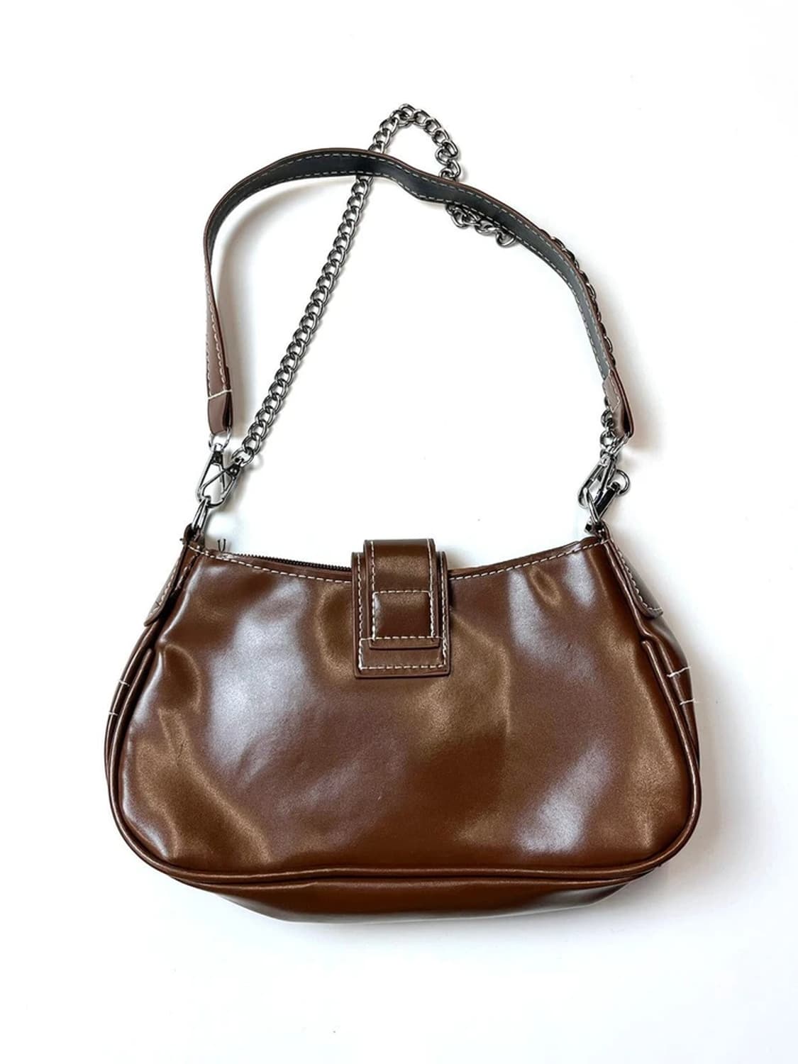  Selected 비건 가죽 미니멀리즘 숄더백 A1593 상품이미지7