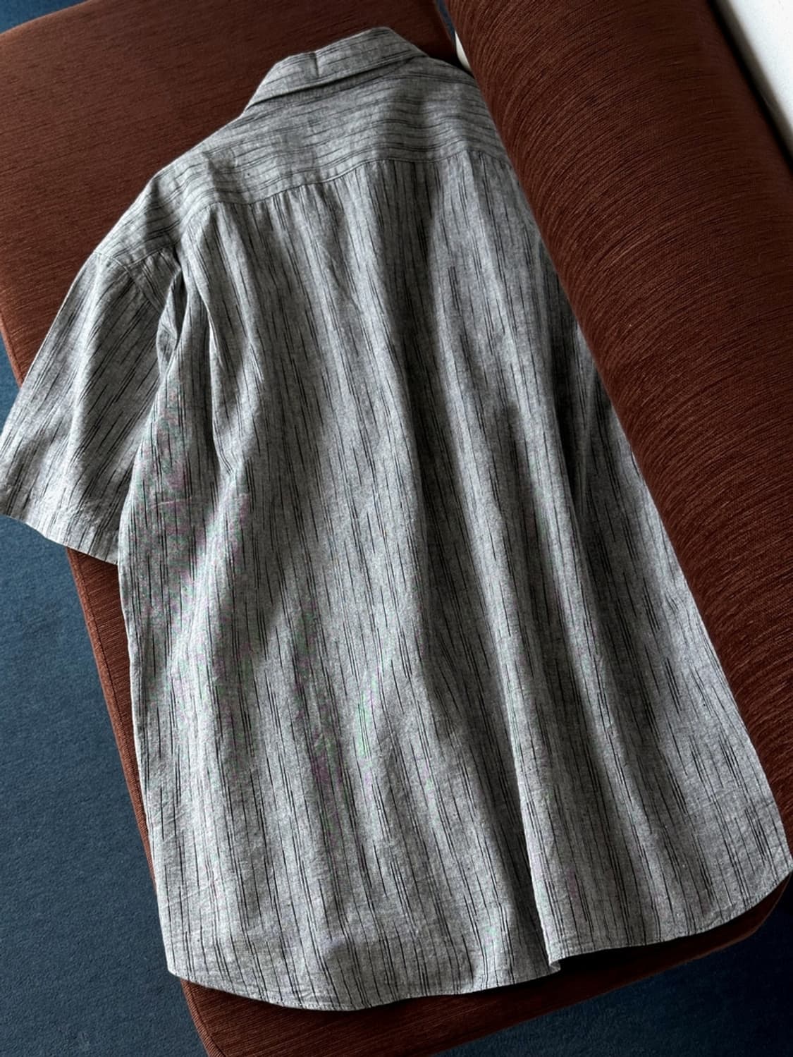 Design pattern cotton H/S shirt 상품이미지5
