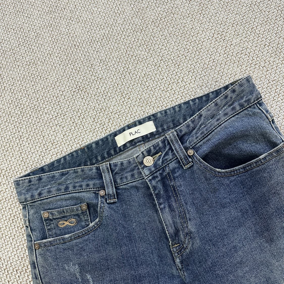 31 플랙 빈티지 워싱 데님 팬츠 0421D 상품이미지3