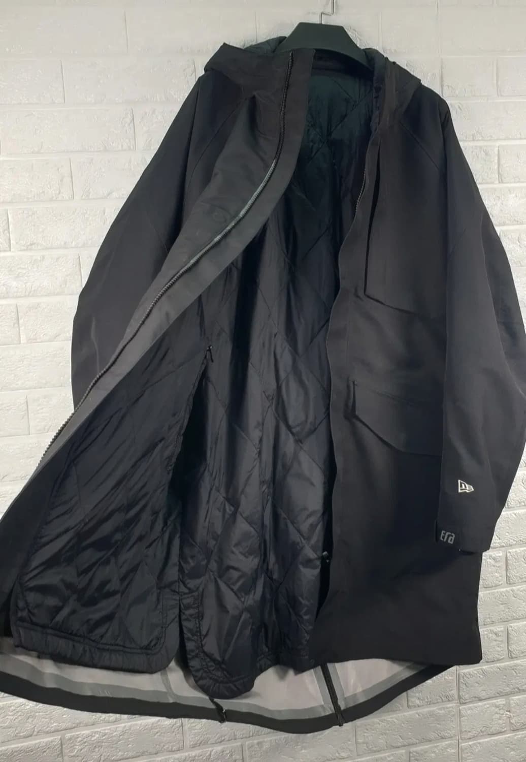 [100]뉴에라 공용 NE-TECH 투인원 코트 재킷 상품이미지6