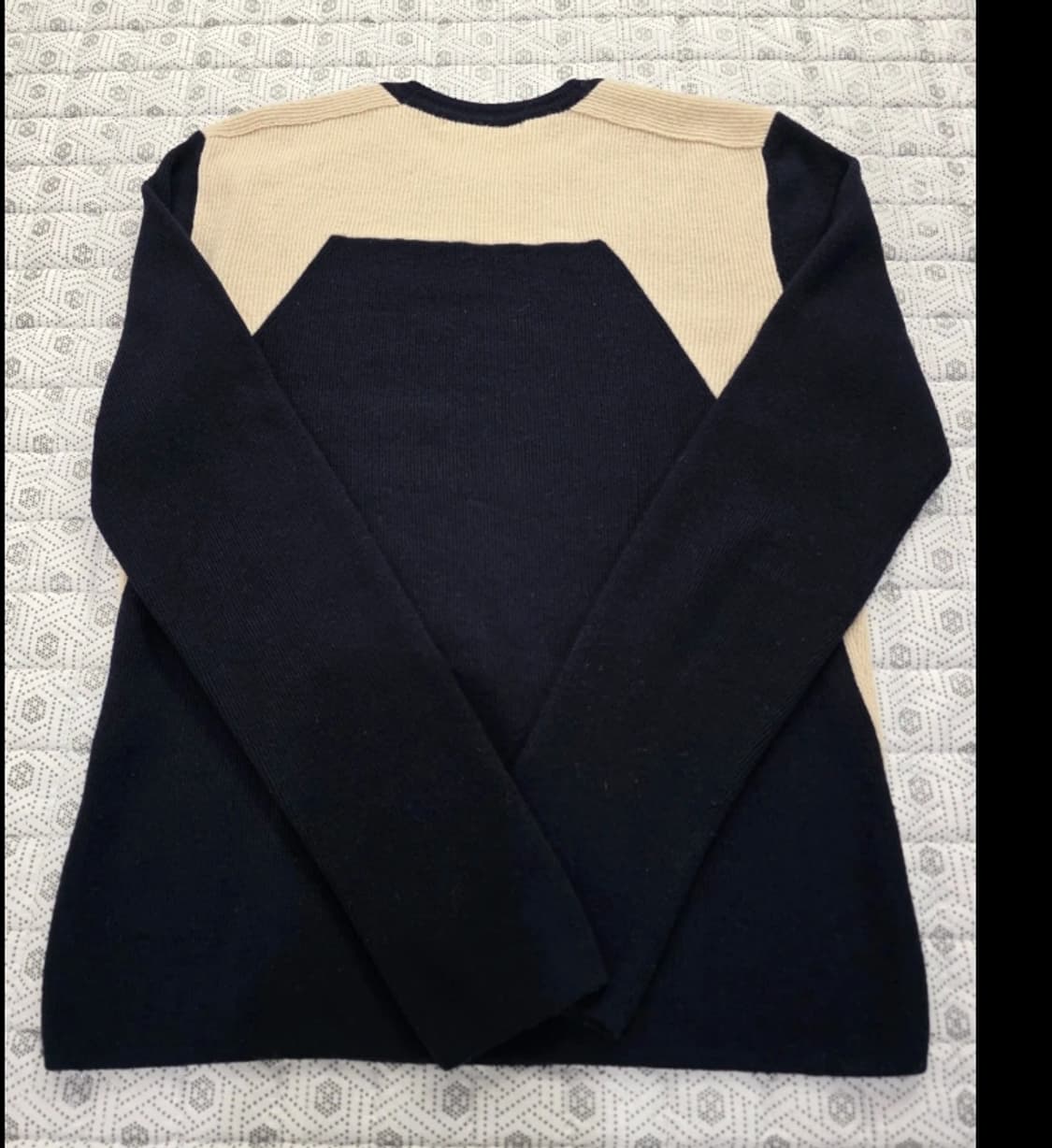 한섬 시스템 SYSTEM 시스템 남성 투톤 니트 95 상품이미지3