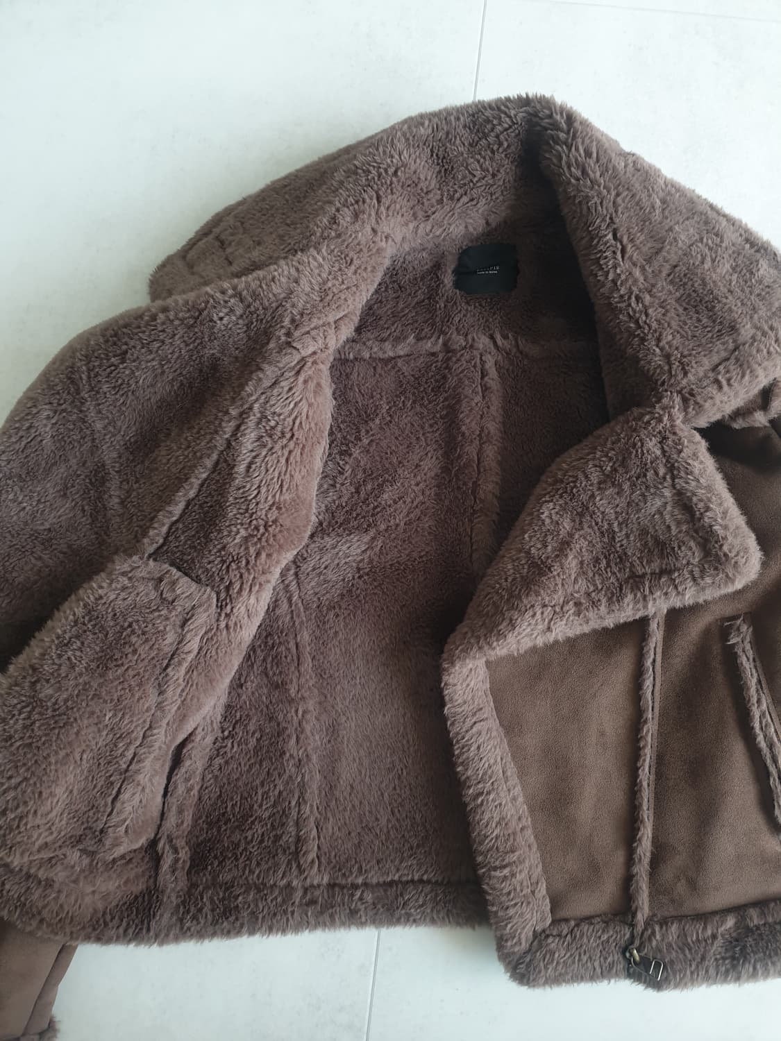 여성 무스탕 S size 상품이미지3