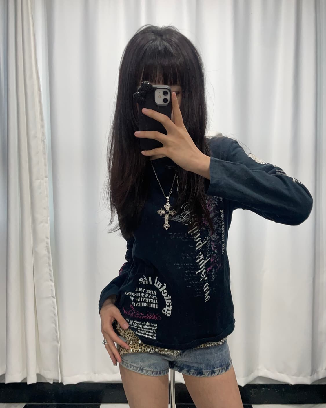 🎸블랙 재패니즈 롱슬리브🎸 상품이미지3