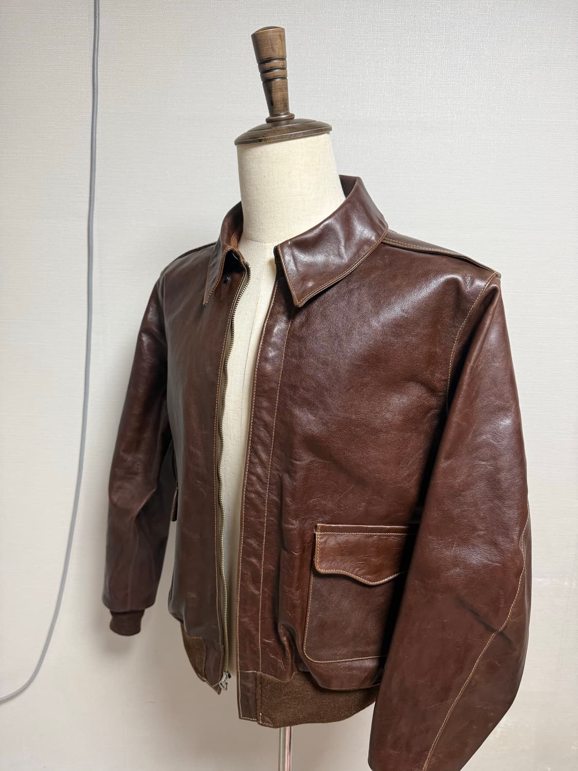 이스트맨레더 a-2 44size 상품이미지1