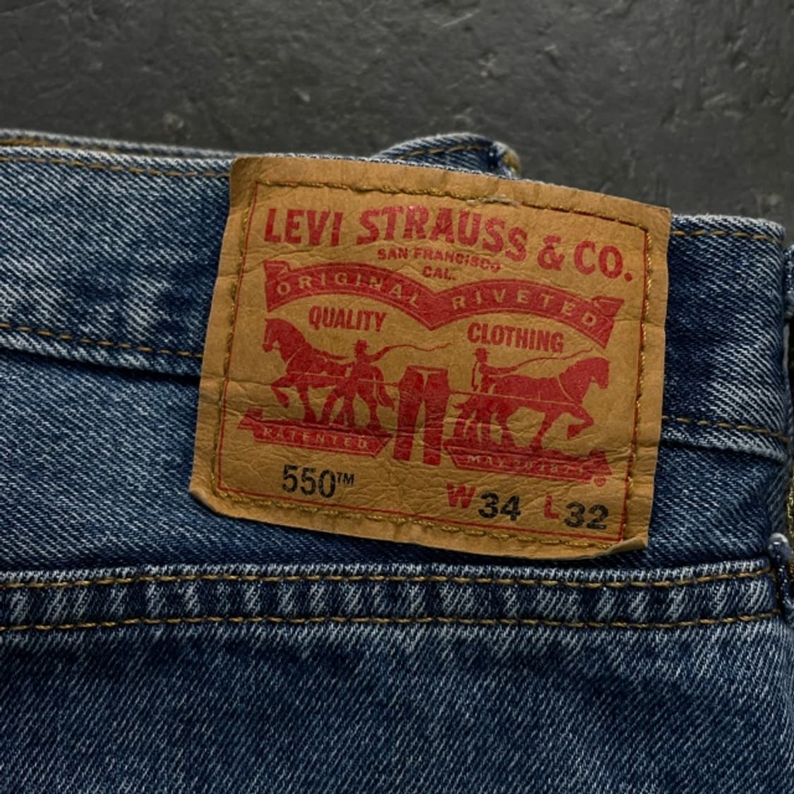34 리바이스 550 청바지  상품이미지6