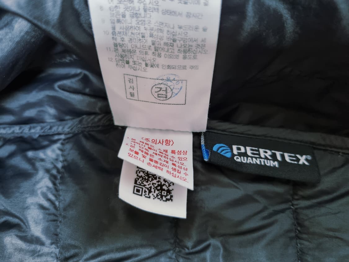 남성 몽벨 수페리어 블랙 검정 구스 다운 거위 우모 경량 패딩 상품이미지7