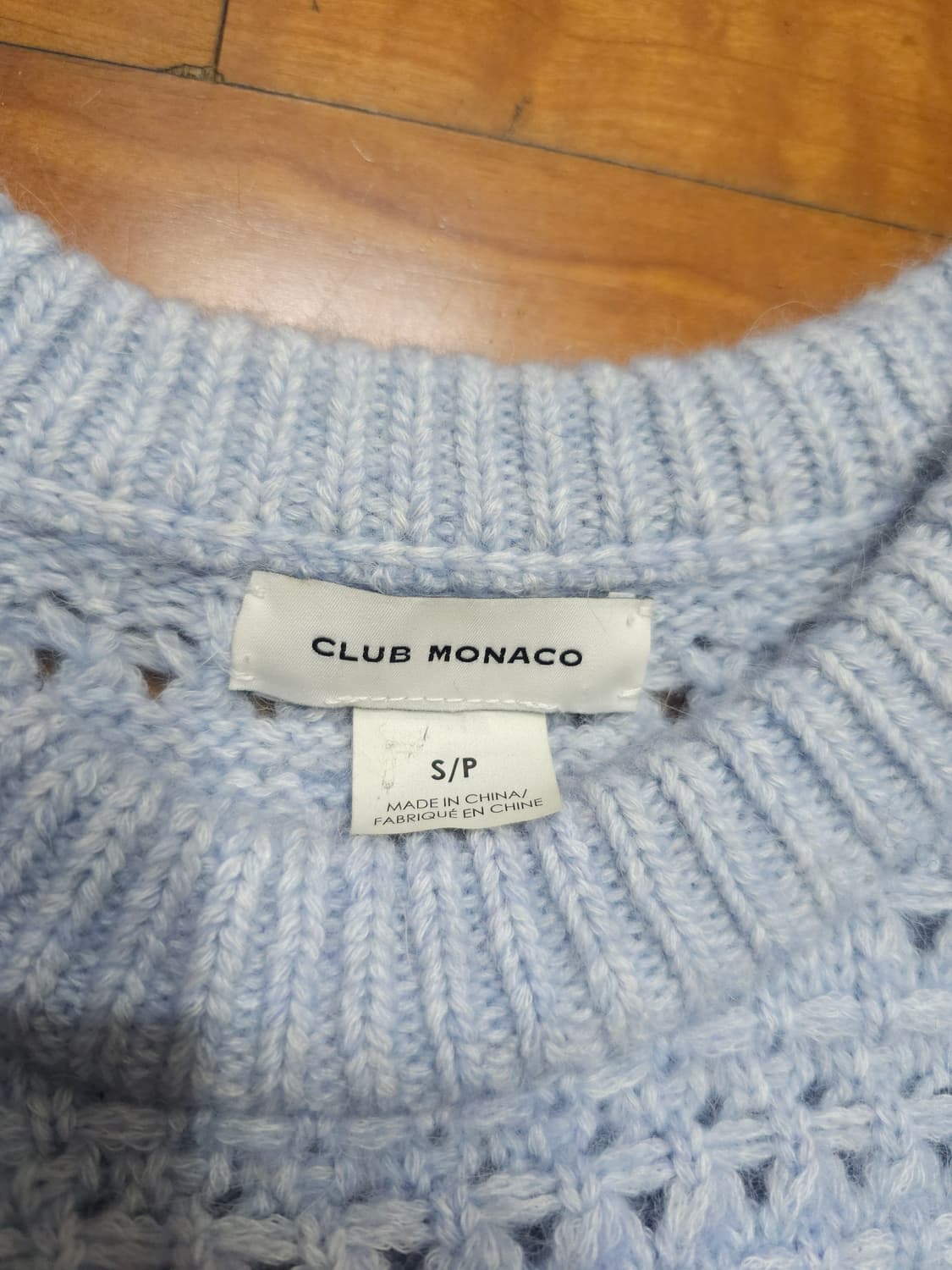 클럽 모나코 아일렛 알파카 스웨터 상품이미지5