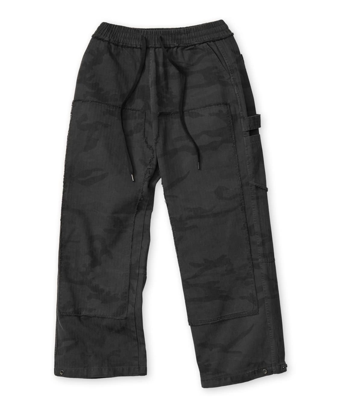 테이크이지 헤링본 카모 카펜터 팬츠 카모 다크 그레이 L 상품이미지1
