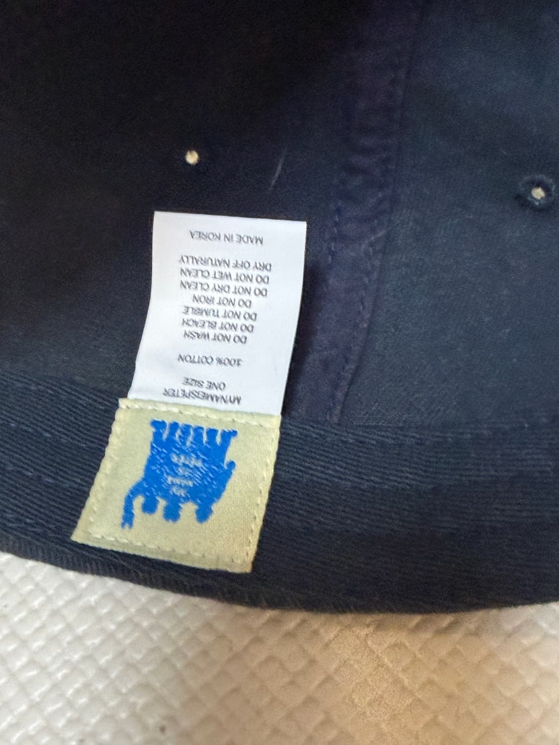 My name is peter 네이비 모자 상품이미지2