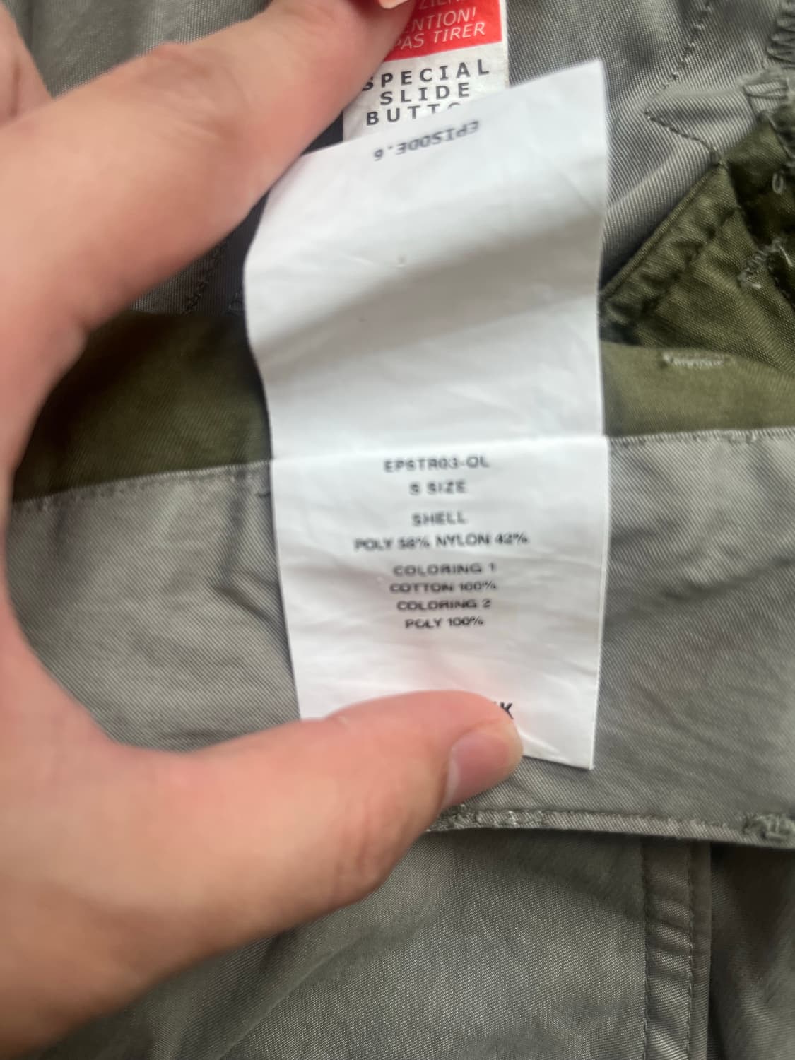 Xlim S) ep6 03 트라우저 올리브 상품이미지7