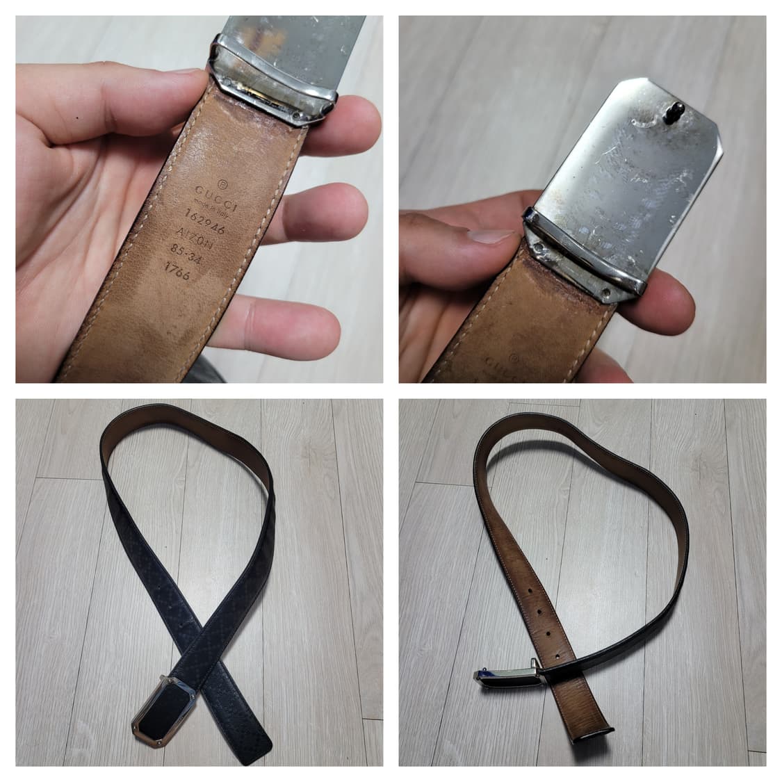 정품 구찌 남성 정장 벨트 상품이미지6