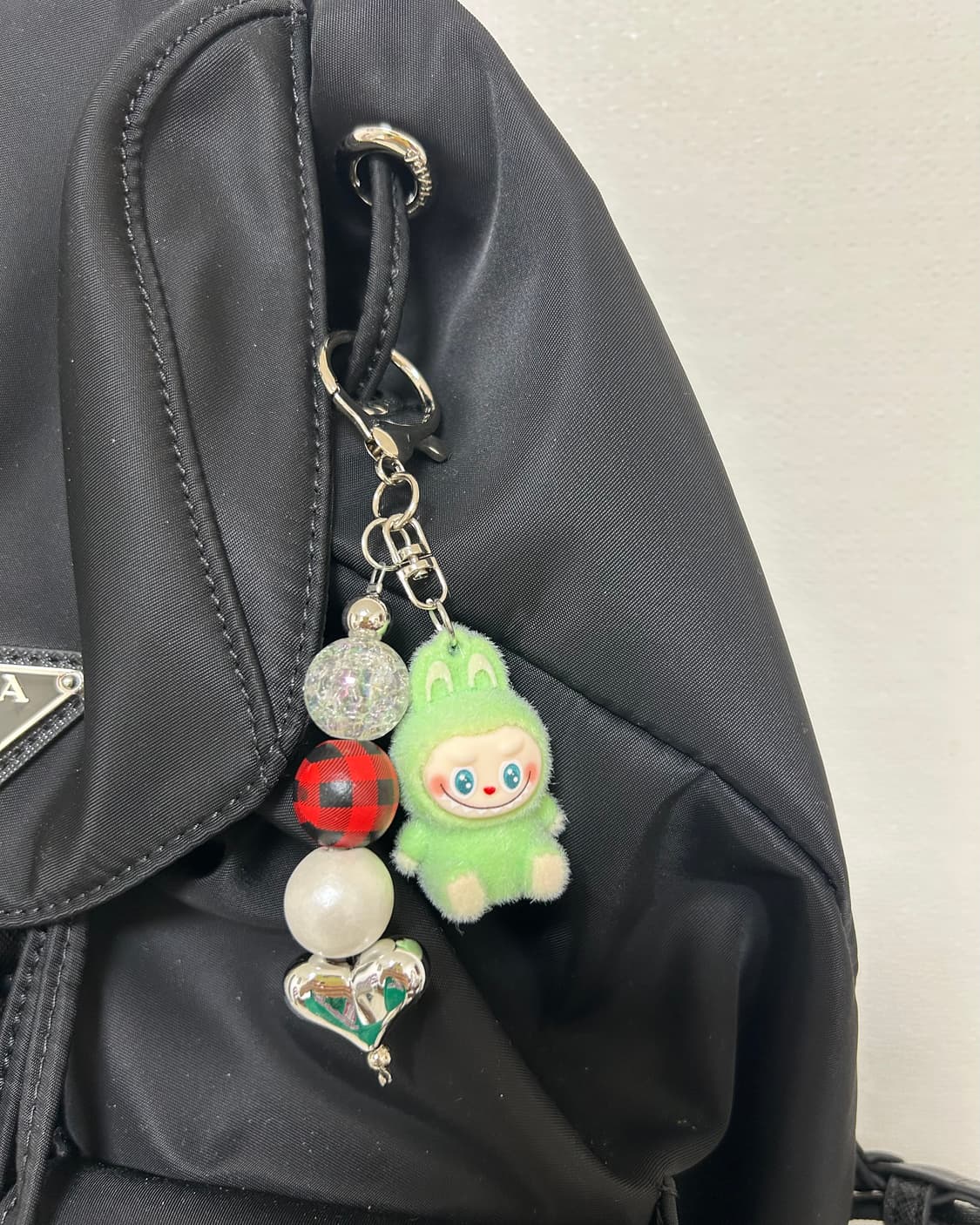 미니 라부부 키링 🐰👯‍♂️(그린) 상품이미지3