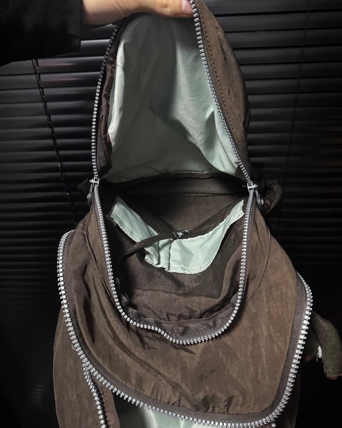 키플링 고릴라 키링 인형 브라운 갈색 빅 백팩 가방 학교 학생 빈티지 상품이미지9