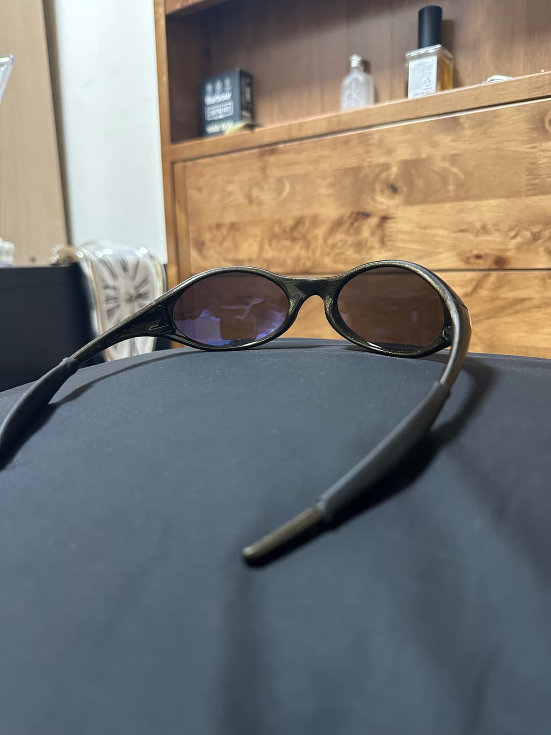 오클리 뉴아이자켓 블랙골드 골드이리듐 상품이미지3