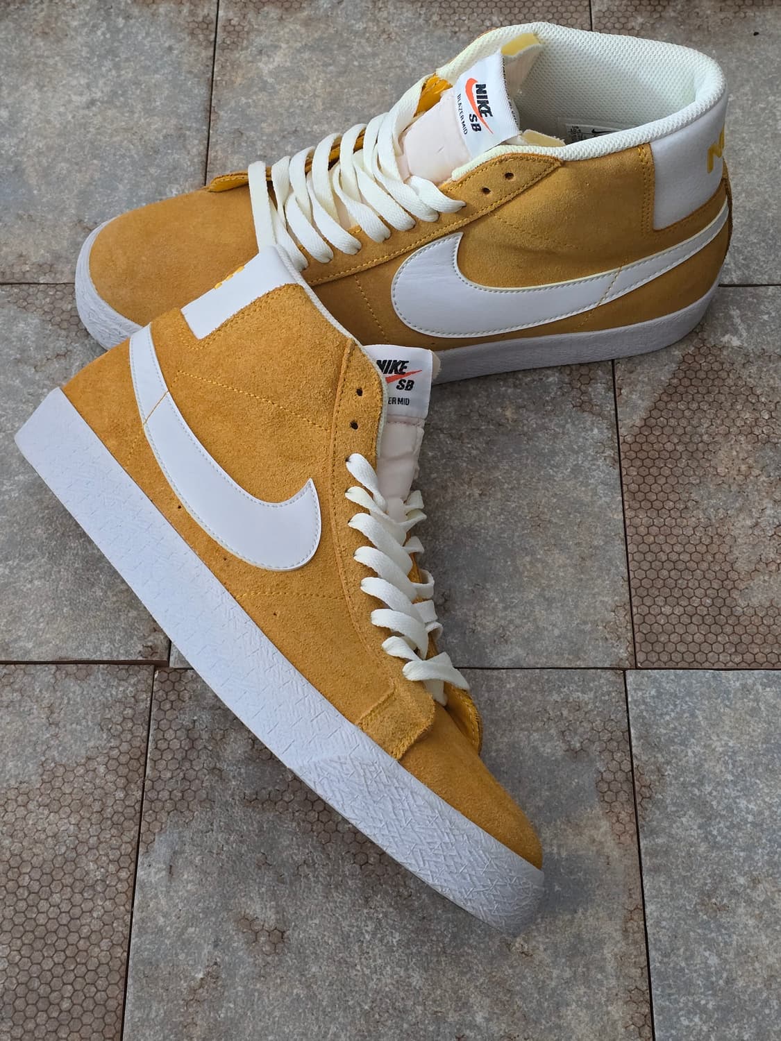 (285)나이키 sb 블레이저 미드 유니버시티 골드 상품이미지7