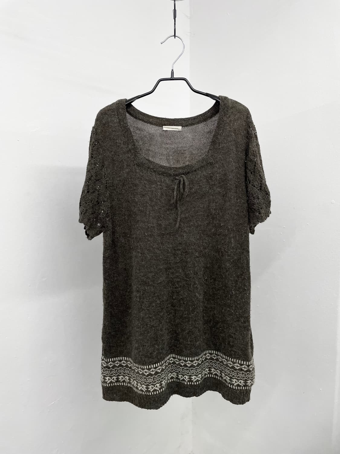 모리 노르딕 하프 니트 상품이미지4