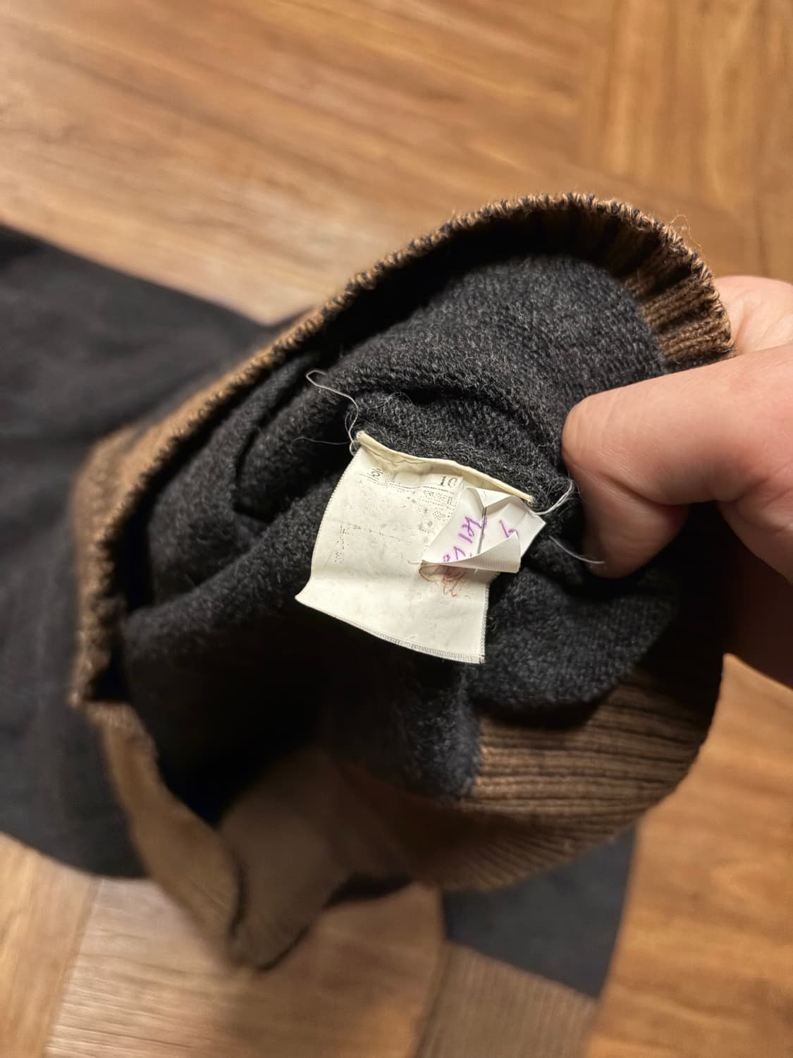 MAESTRO BROWN PANEL ZIP UP JACKET 상품이미지6