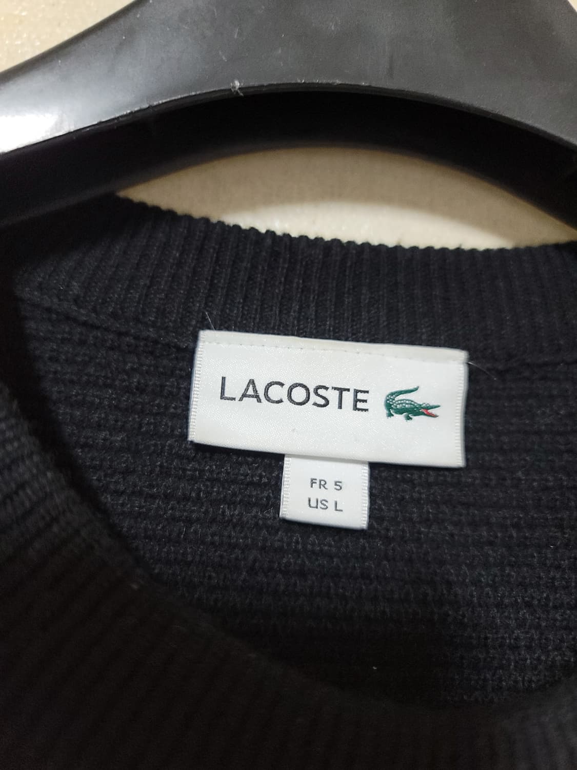 라코스테 라운드넥 풀오버 니트 상품이미지4