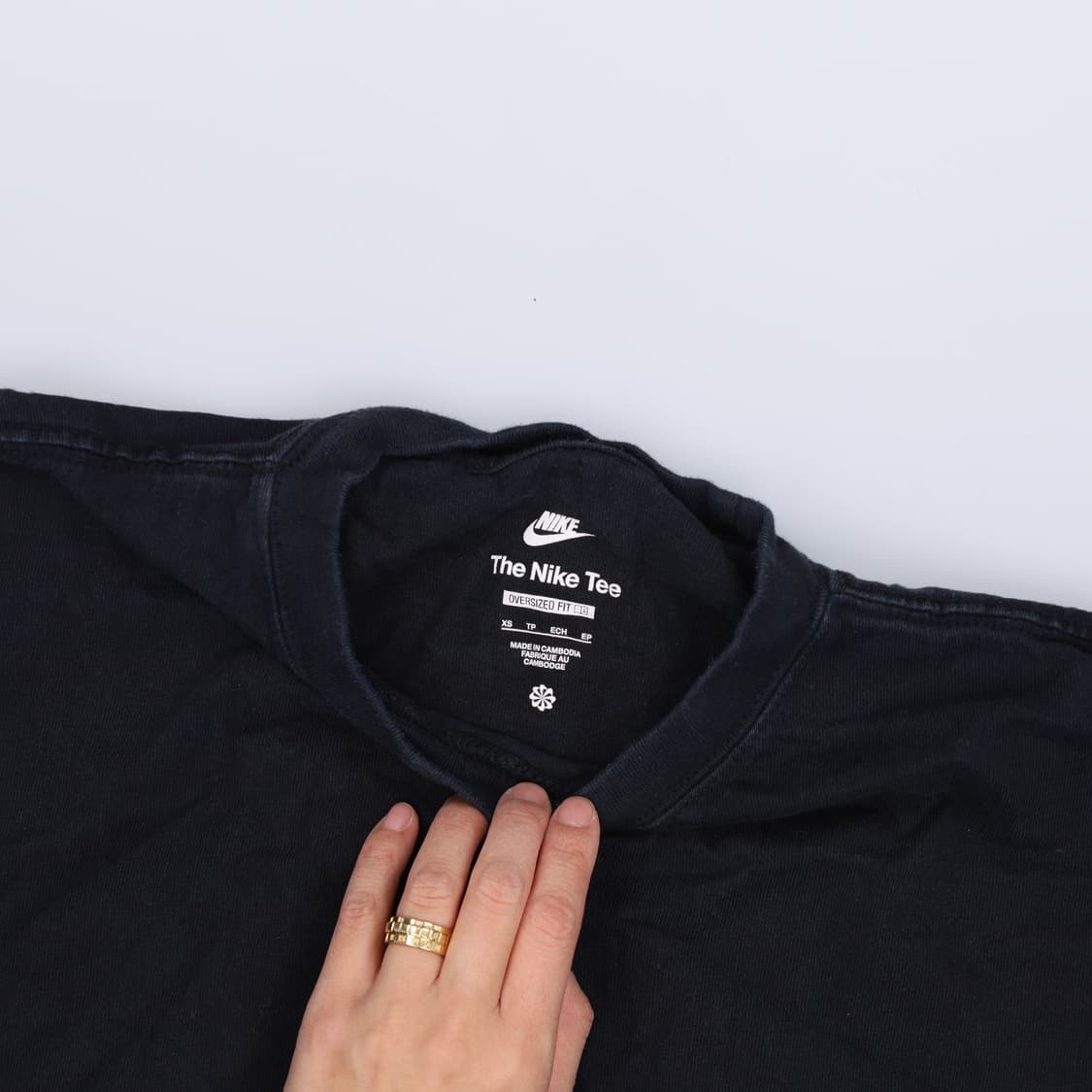 XS 신형 나이키 스몰로고 반팔티 0313H1 상품이미지3
