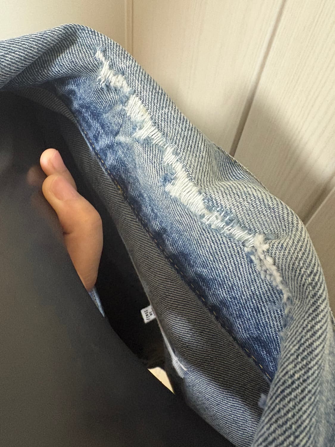 메종마르지엘라 디스트로이드 데님자켓 상품이미지5