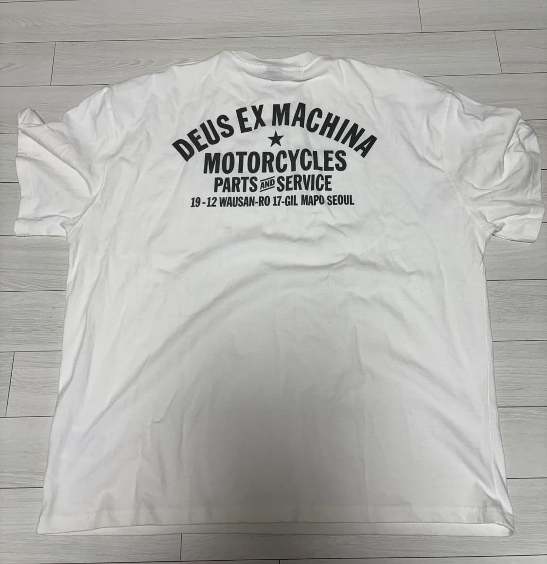 [XL] 데우스 OVERSIZED SEOUL TEE 상품이미지2
