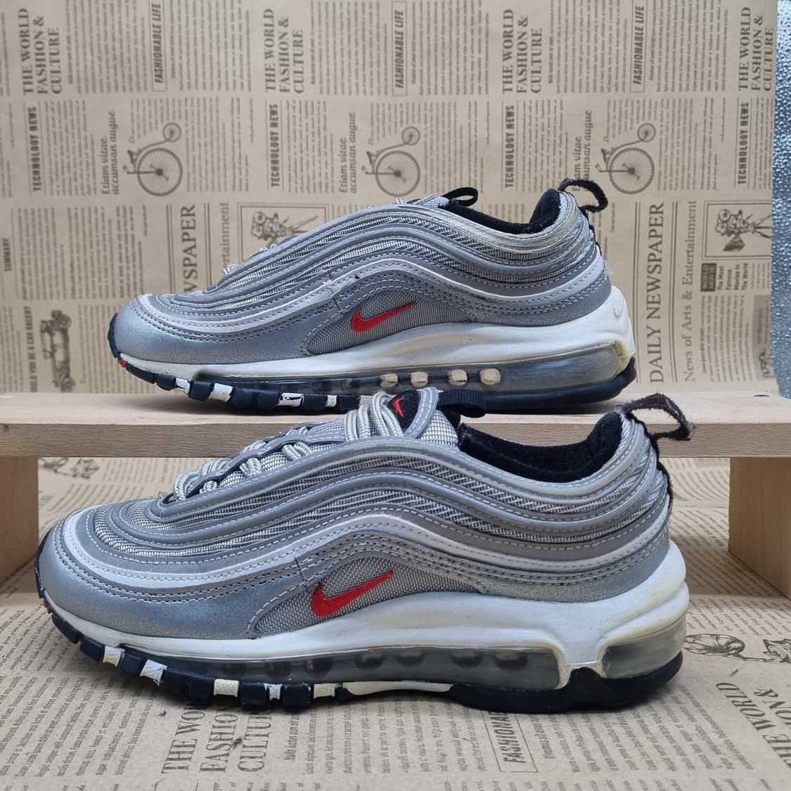 나이키 에어맥스97 실버불렛 여성운동화225 상품이미지1