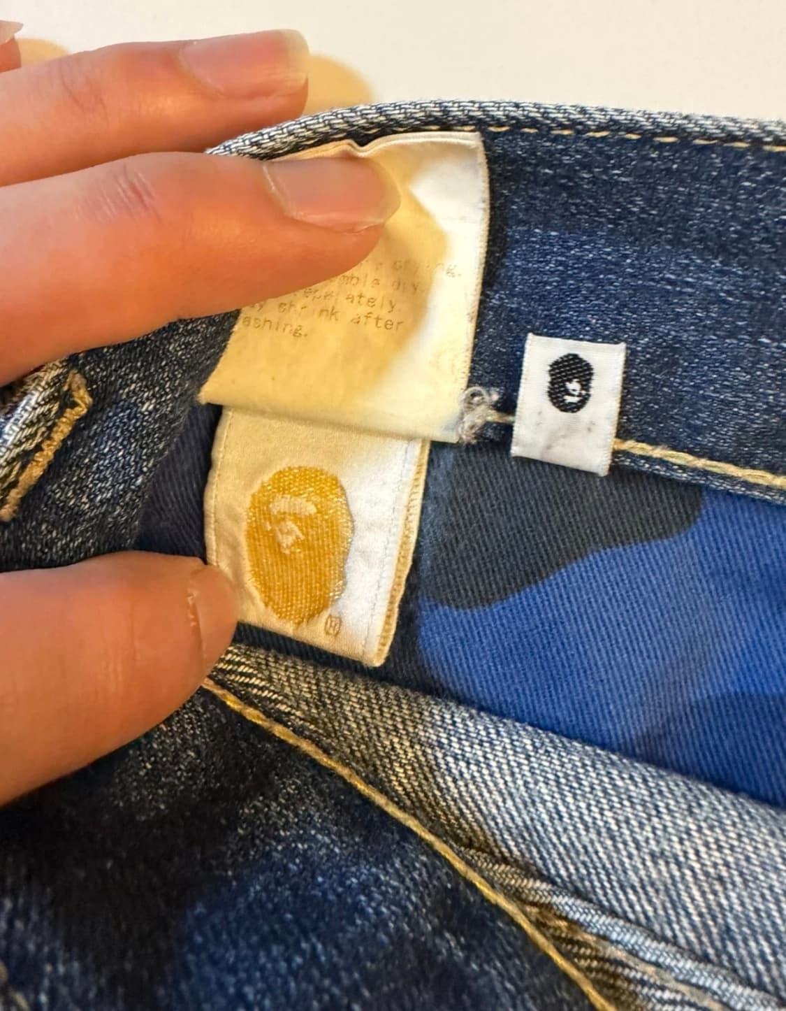 베이프 스타 OG 니고 데님 팬츠 상품이미지4