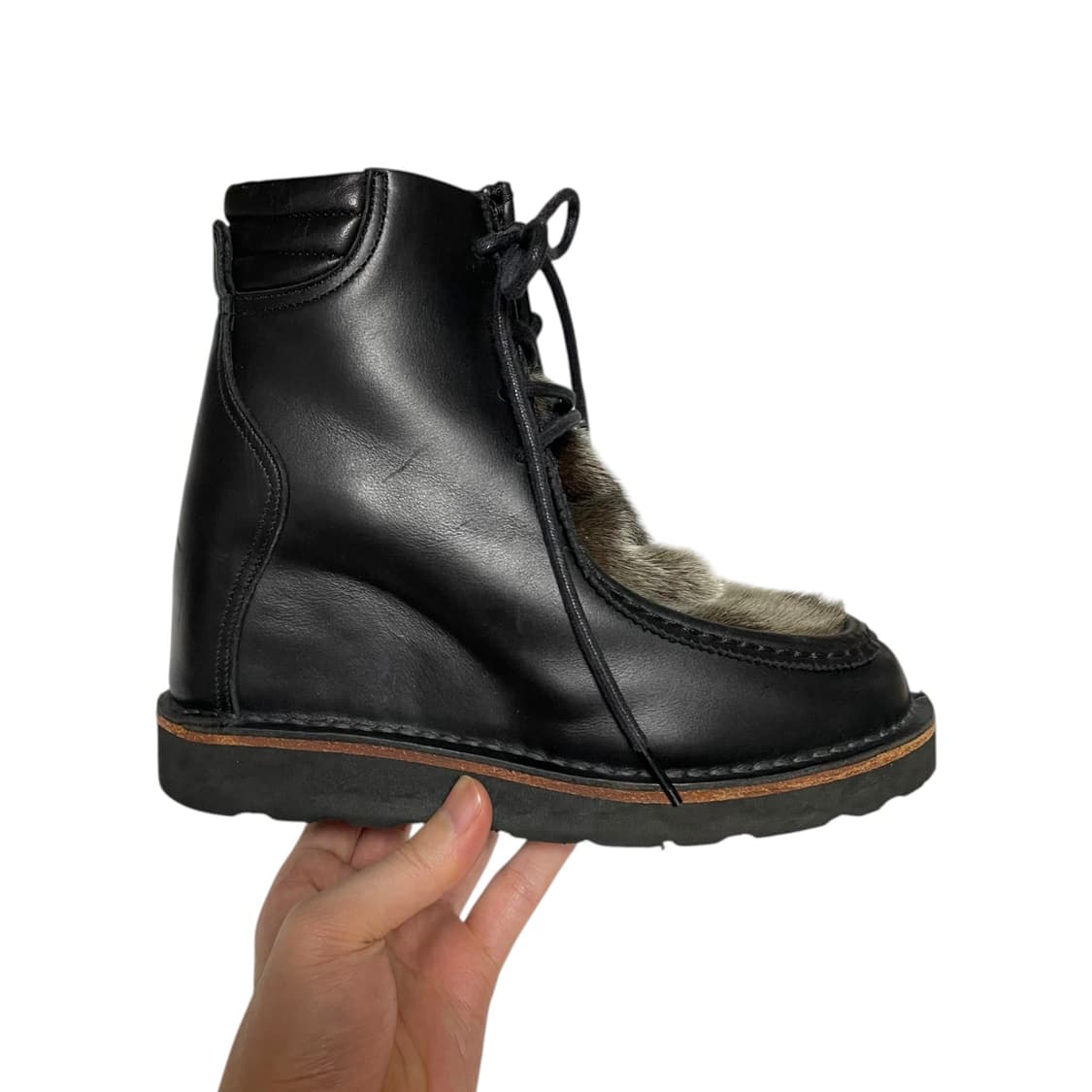 미하라 야스히로 송치 웨지힐부츠 2011AW 상품이미지7