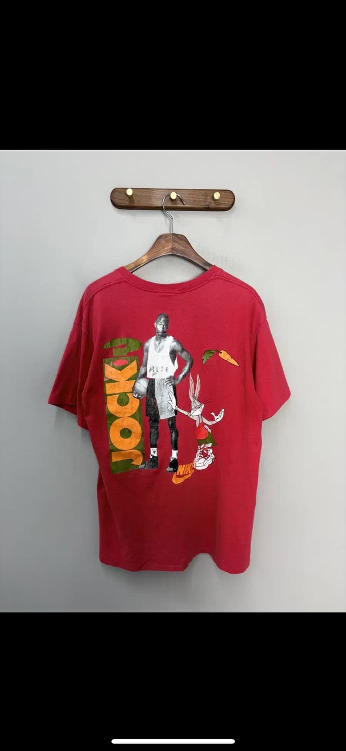 나이키 스페이스 잼 레드 하프 반팔 H2406 상품이미지4