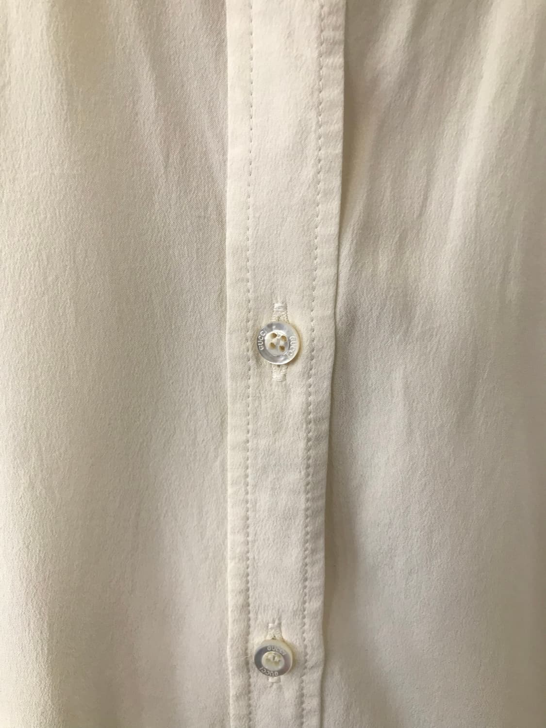 구찌 화이트 린넨 셔츠 상품이미지4