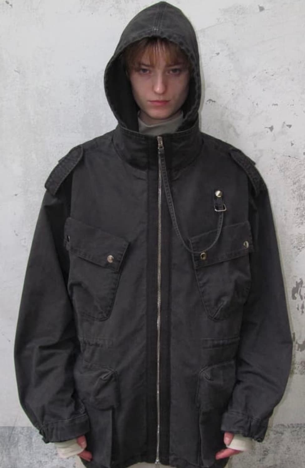 파르티멘토 우먼 필드자켓 차콜 상품이미지1