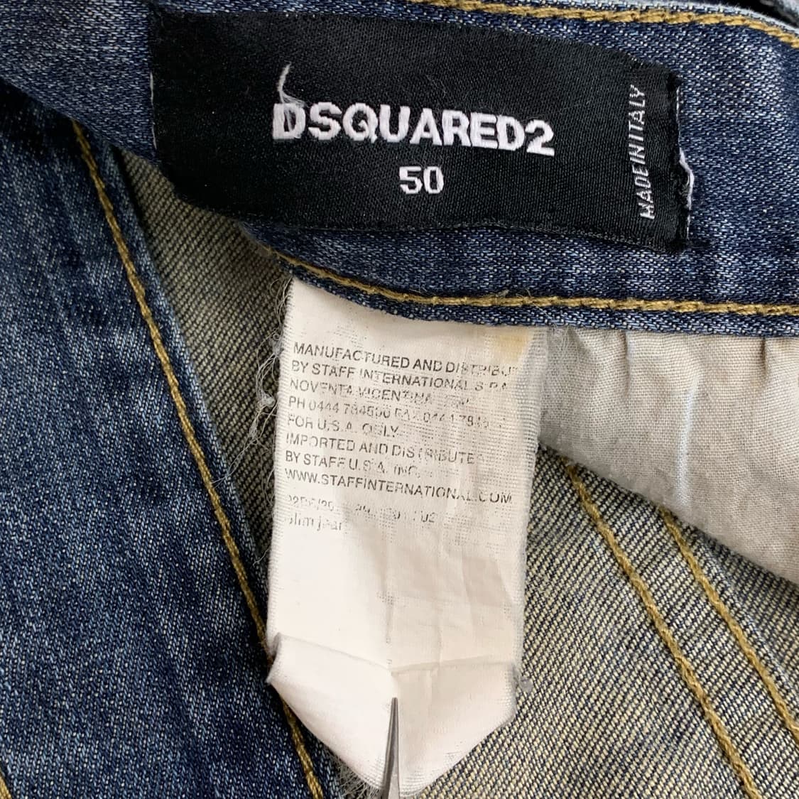 [36] 디스퀘어드 2 와이드핏 데님팬츠 상품이미지5