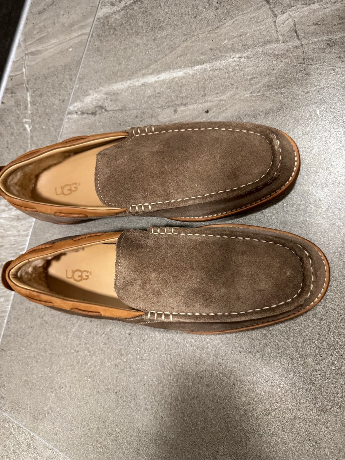 UGG 어그 스웨이드 브라운 로퍼 상품이미지3