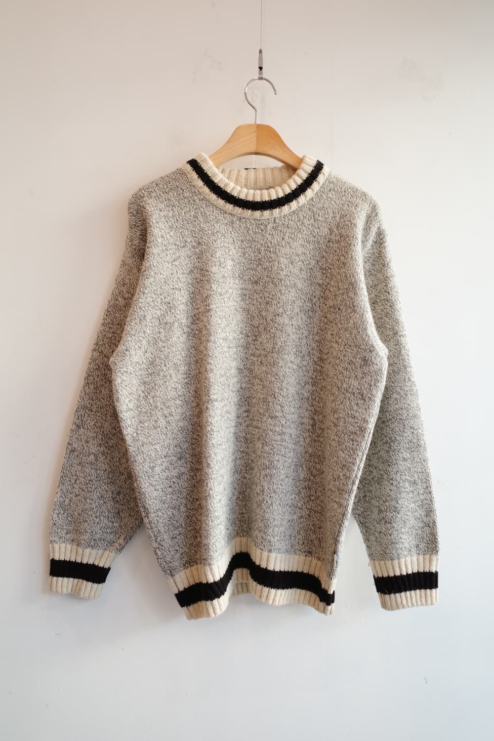 Japan brand 멜란지 울 니트 (MADE IN CANADA) 상품이미지1