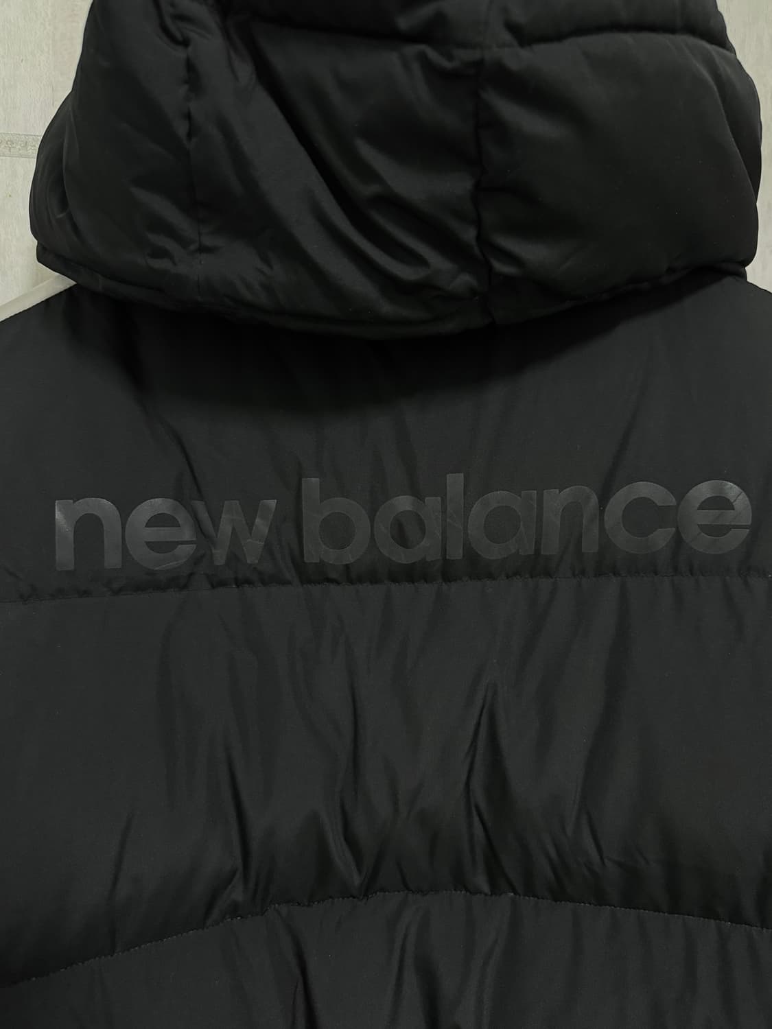 xl 105 / 뉴발란스 블랙 덕다운 롱패딩 상품이미지8