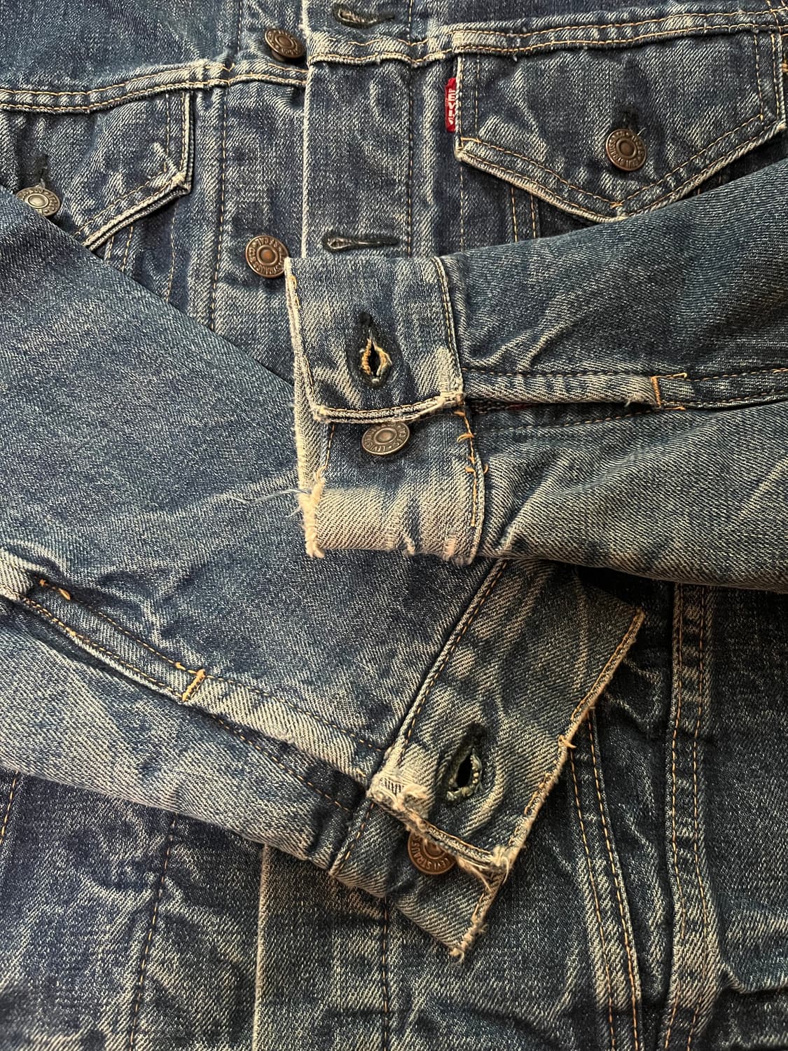 levis 70505 blanket big E 38 청자켓 상품이미지4