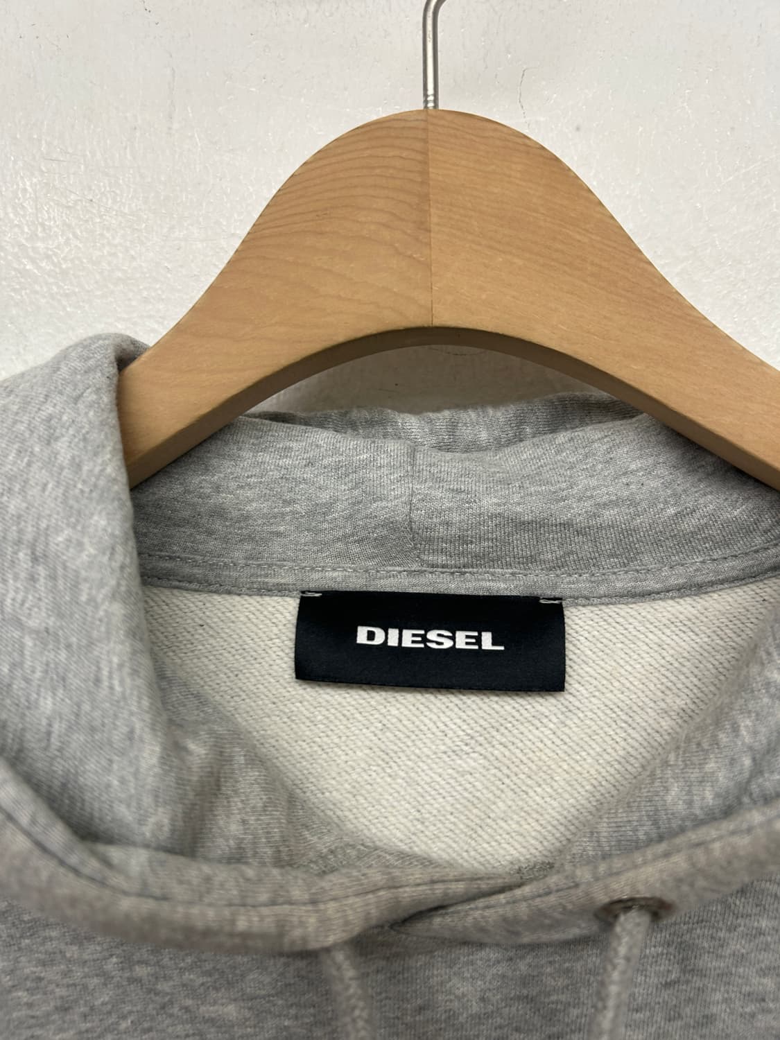 디젤 회색 후드티 상품이미지4